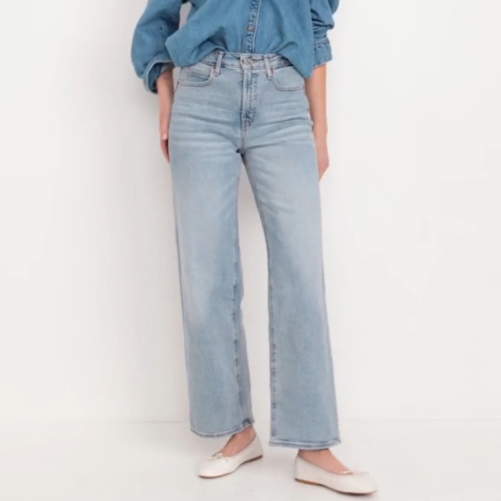 Old Navy Sky-high Wide Leg Jeans